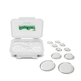 SlapKlatz Pro - Clear | 10 Pieces of Superior Drum Gel Dampeners in 3 Sizes | FREE rugged case included | Non-toxic