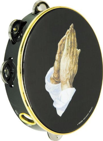 Remo TA-9108-14 Praise Tambourine - Praying Hand, 8"