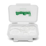SlapKlatz Pro - Clear | 10 Pieces of Superior Drum Gel Dampeners in 3 Sizes | FREE rugged case included | Non-toxic