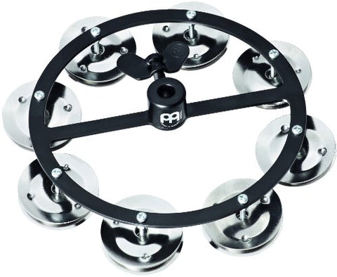 Meinl Cymbals HTHH1BK Mountable Hihat Tambourine with Steel Jingles (VIDEO)